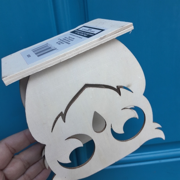 Wooden Owl Note Pen or Candle Holder Table Top - Picture 9 of 13